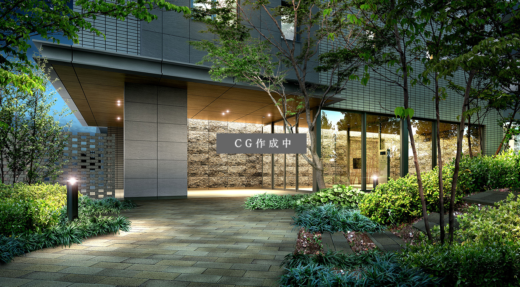 エントランス完成予想CG