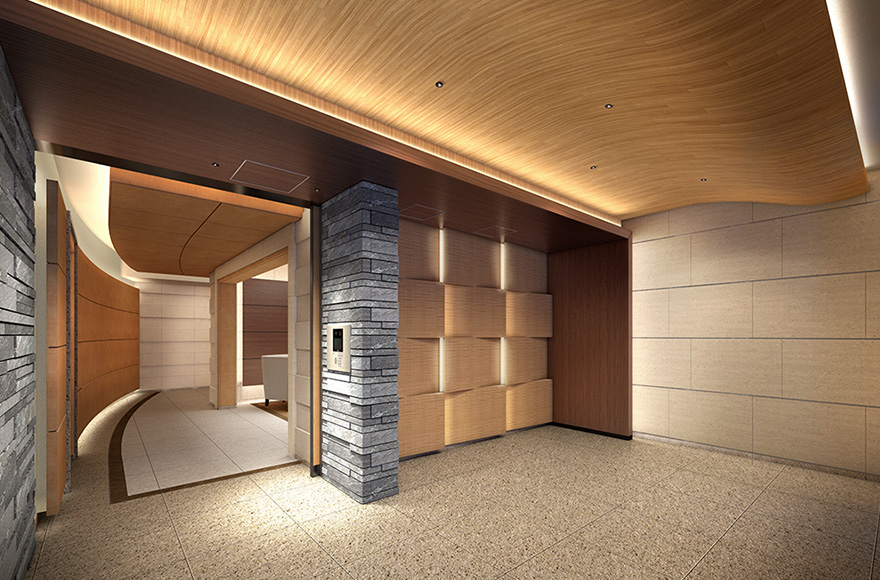 エントランスホール完成予想CG