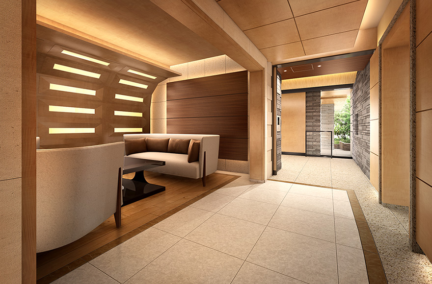 ラウンジ完成予想CG